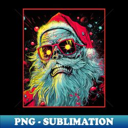 Creepy Santa Claus - Digital Sublimation Download File - Boost Your Success with this Inspirational PNG Download
