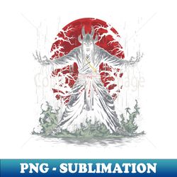 Japanese Samurai Shaman Halloween - PNG Sublimation Digital Download - Add a Festive Touch to Every Day