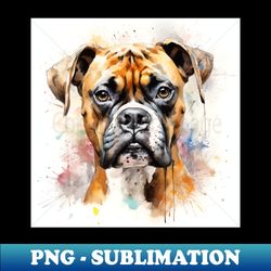 lovely boxer puppy - stylish sublimation digital download - unlock vibrant sublimation designs