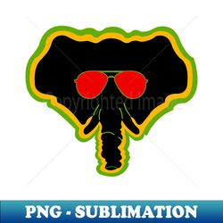 Juneteenth Lee the Elephant - PNG Sublimation Digital Download - Unleash Your Creativity