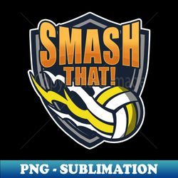 VolleyBall-Smash - Elegant Sublimation PNG Download - Bold & Eye-catching
