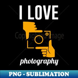 i love photography - elegant sublimation png download - bring your designs to life