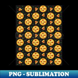 Abstract Pizza Pattern - Retro PNG Sublimation Digital Download - Transform Your Sublimation Creations