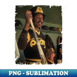 Oscar Gamble in San Diego Padres - Exclusive PNG Sublimation Download - Perfect for Sublimation Art