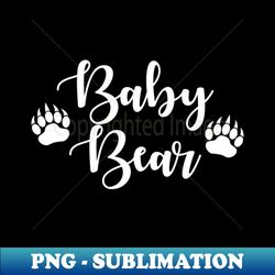 baby bear - png transparent sublimation file - instantly transform your sublimation projects