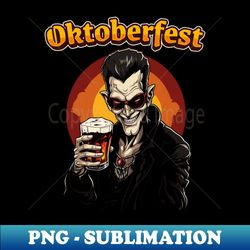 Funny Oktoberfest - Dracula Halloween - Drank-U-LA - Aesthetic Sublimation Digital File - Boost Your Success with this Inspirational PNG Download