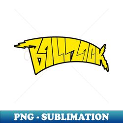Ballzack Brand Yellow Logo - High-Resolution PNG Sublimation File - Perfect for Creative Projects