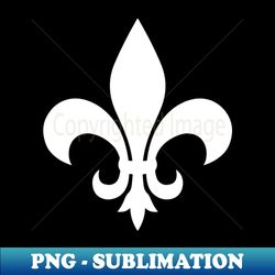 Fleur de lis - Modern Sublimation PNG File - Vibrant and Eye-Catching Typography