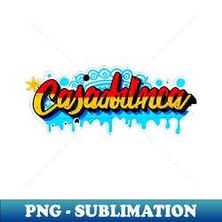 Casablanca - PNG Transparent Sublimation File - Perfect for Sublimation Art