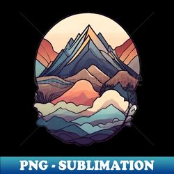 Surreal Landscapes Abstract Interpretations of Natural Beauty 221 - Exclusive PNG Sublimation Download - Defying the Norms
