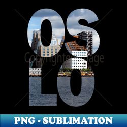 Oslo Norway - High-Quality PNG Sublimation Download - Capture Imagination with Every Detail