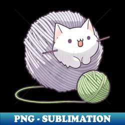 best knitting mom ever cat - png transparent sublimation file - revolutionize your designs