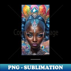 black rainbow barbie - sublimation-ready png file - vibrant and eye-catching typography