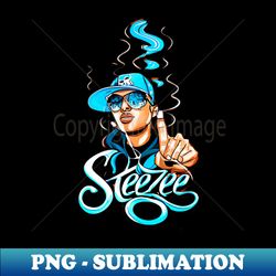steezee person airbrush art dezign - artistic sublimation digital file - create with confidence