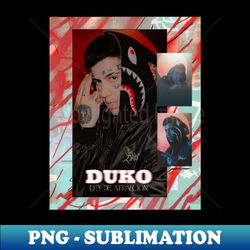 DUKI  DUKO  trap shirt - Aesthetic Sublimation Digital File - Stunning Sublimation Graphics