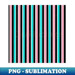 Black Pink and Blue Stripes - Sublimation-Ready PNG File - Perfect for Sublimation Mastery