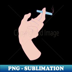 Smoking aesthetics - Exclusive PNG Sublimation Download - Unleash Your Inner Rebellion