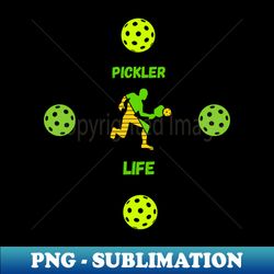 pickle ball shirt - exclusive sublimation digital file - fashionable and fearless