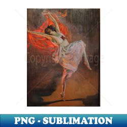 1910 Anna Pavlova by John Lavery - Trendy Sublimation Digital Download - Unlock Vibrant Sublimation Designs