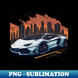Lamborghini Aventador Luxury Car - Signature Sublimation PNG File - Perfect for Sublimation Mastery