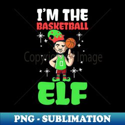 Baseball Christmas Shirt  Basketball Elf - Premium Sublimation Digital Download - Perfect for Sublimation Mastery