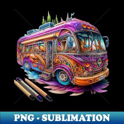 Fashion eco-camper - Modern Sublimation PNG File - Perfect for Creative Projects