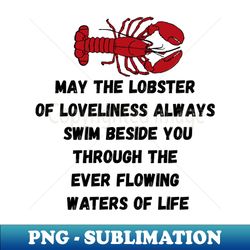 The lobster of loveliness - Premium Sublimation Digital Download - Unlock Vibrant Sublimation Designs