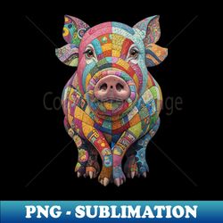 Pig - Signature Sublimation PNG File - Bold & Eye-catching
