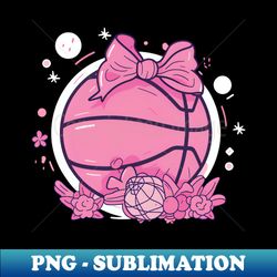basketball mom shirt  pink basketball - retro png sublimation digital download - vibrant and eye-catching typography