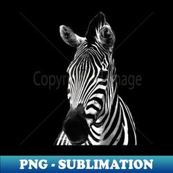 Black and White Zebra - Artistic Sublimation Digital File - Perfect for Sublimation Mastery