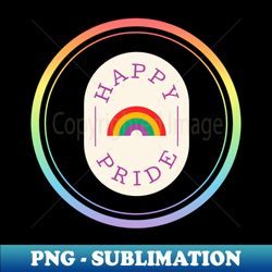 Happy pride in world - Instant Sublimation Digital Download - Perfect for Sublimation Art