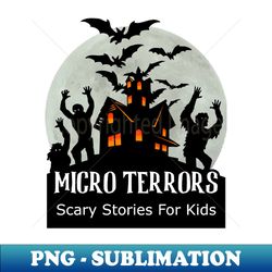 Micro Terrors Zombies and Bats - Artistic Sublimation Digital File - Transform Your Sublimation Creations