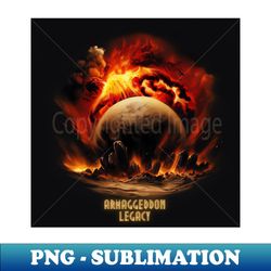 Armaggedon Legacy Logo - Decorative Sublimation PNG File - Revolutionize Your Designs