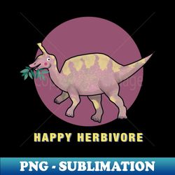 Tsintaosaurus - Happy Herbivore - Decorative Sublimation PNG File - Perfect for Sublimation Mastery