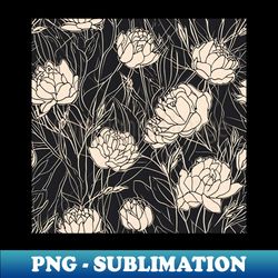 Majestic Blooms - Aesthetic Sublimation Digital File - Unleash Your Creativity