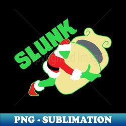 SLUNK 2 green - PNG Transparent Sublimation Design - Transform Your Sublimation Creations