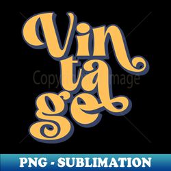 Yellow Vintage Letter - Modern Sublimation PNG File - Capture Imagination with Every Detail
