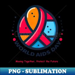 World Aids Day - Retro PNG Sublimation Digital Download - Stunning Sublimation Graphics