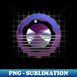 Analog Sun - High-Quality PNG Sublimation Download - Revolutionize Your Designs