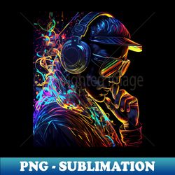 DJ - Unique Sublimation PNG Download - Bring Your Designs to Life