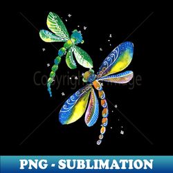 Dragonflies - Artistic Sublimation Digital File - Unleash Your Creativity