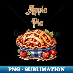 Apple Pie - Artistic Sublimation Digital File - Revolutionize Your Designs