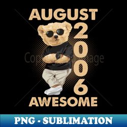 August 2006 Awesome - Trendy Sublimation Digital Download - Spice Up Your Sublimation Projects