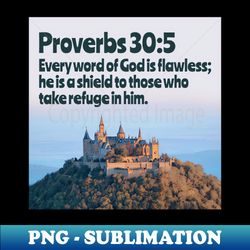 Proverbs 305 - Instant PNG Sublimation Download - Unlock Vibrant Sublimation Designs