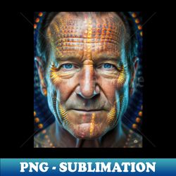 Robin Williams Unforgotten - A Tribute to the Film Legend AI Portrait - Premium Sublimation Digital Download - Capture Imagination with Every Detail