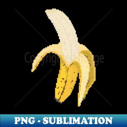 Banana Pixel - High-Quality PNG Sublimation Download - Capture Imagination with Every Detail