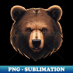 Scary wild bear - High-Quality PNG Sublimation Download - Vibrant and Eye-Catching Typography