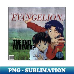 Evangelion Magazine - Exclusive PNG Sublimation Download - Perfect for Sublimation Mastery