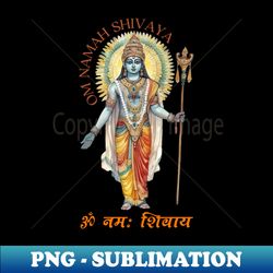 Om Namah Shivaya - PNG Transparent Sublimation Design - Bold & Eye-catching