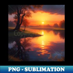 Sunset - Instant PNG Sublimation Download - Vibrant and Eye-Catching Typography